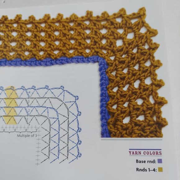 Around the Corner Crochet Borders: 150 Colorful, Creative Edging Designs - GOOD - Picture 9 of 13